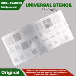 model-55-kind-universal-bga-reballing-stencil-for-mobile-phone-mtk-msm-samsung-vip80-spreadtrum-cameracpu-ram-pm-power-ic